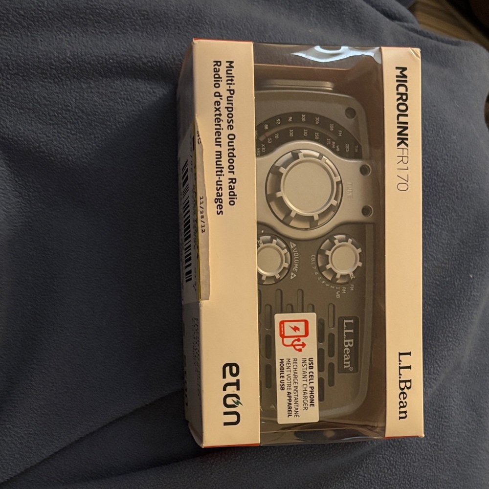 L.L.Bean Eton Microlink FR170 Multi-Purpose Outdoor Radio – New in Box